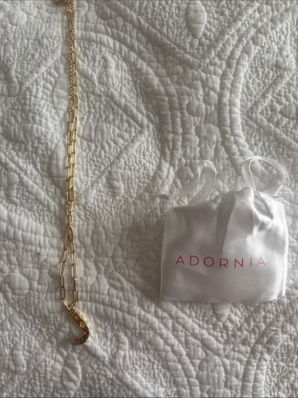 Adornia J Necklace